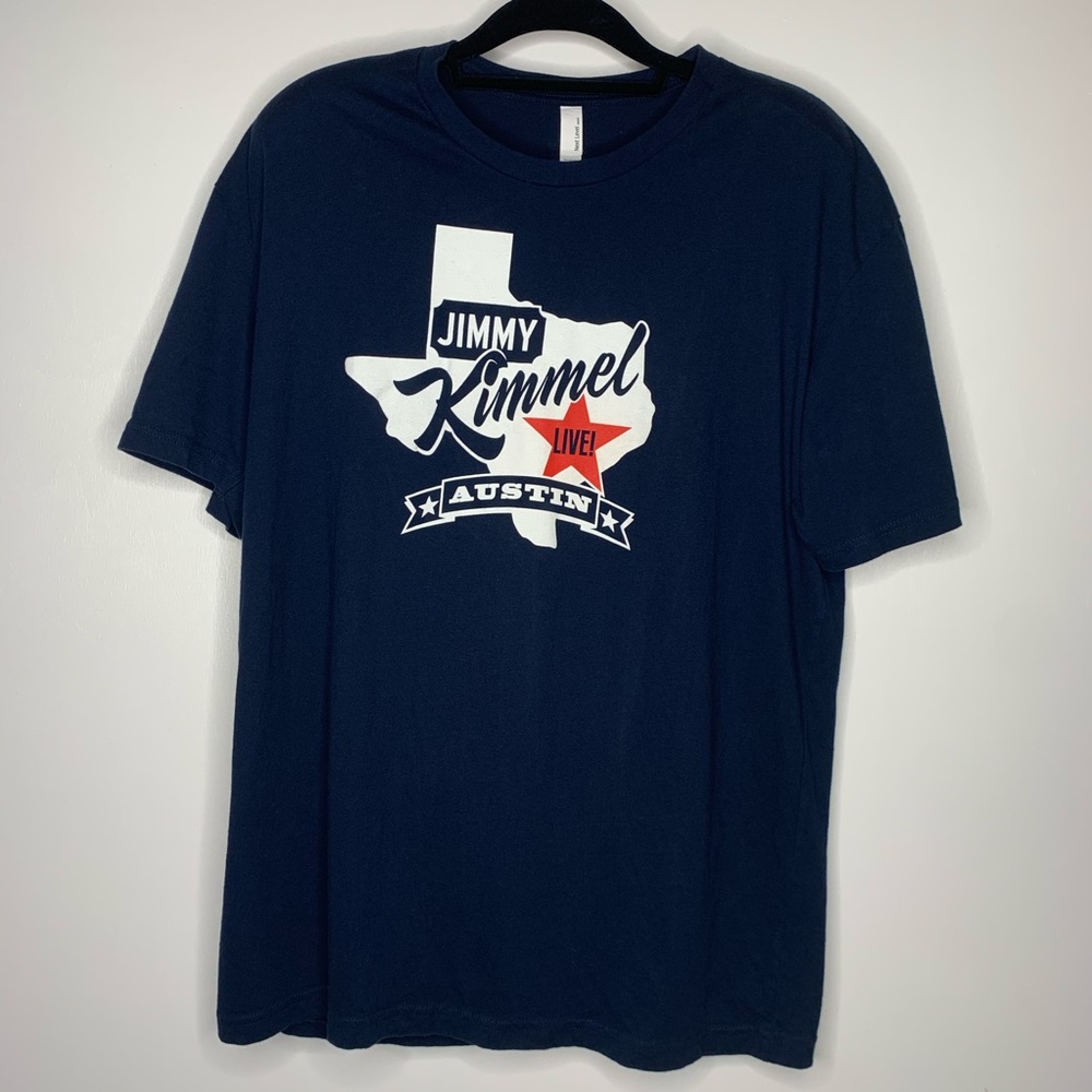 Jimmy Kimmel T-shirt Texas Austin Black XL